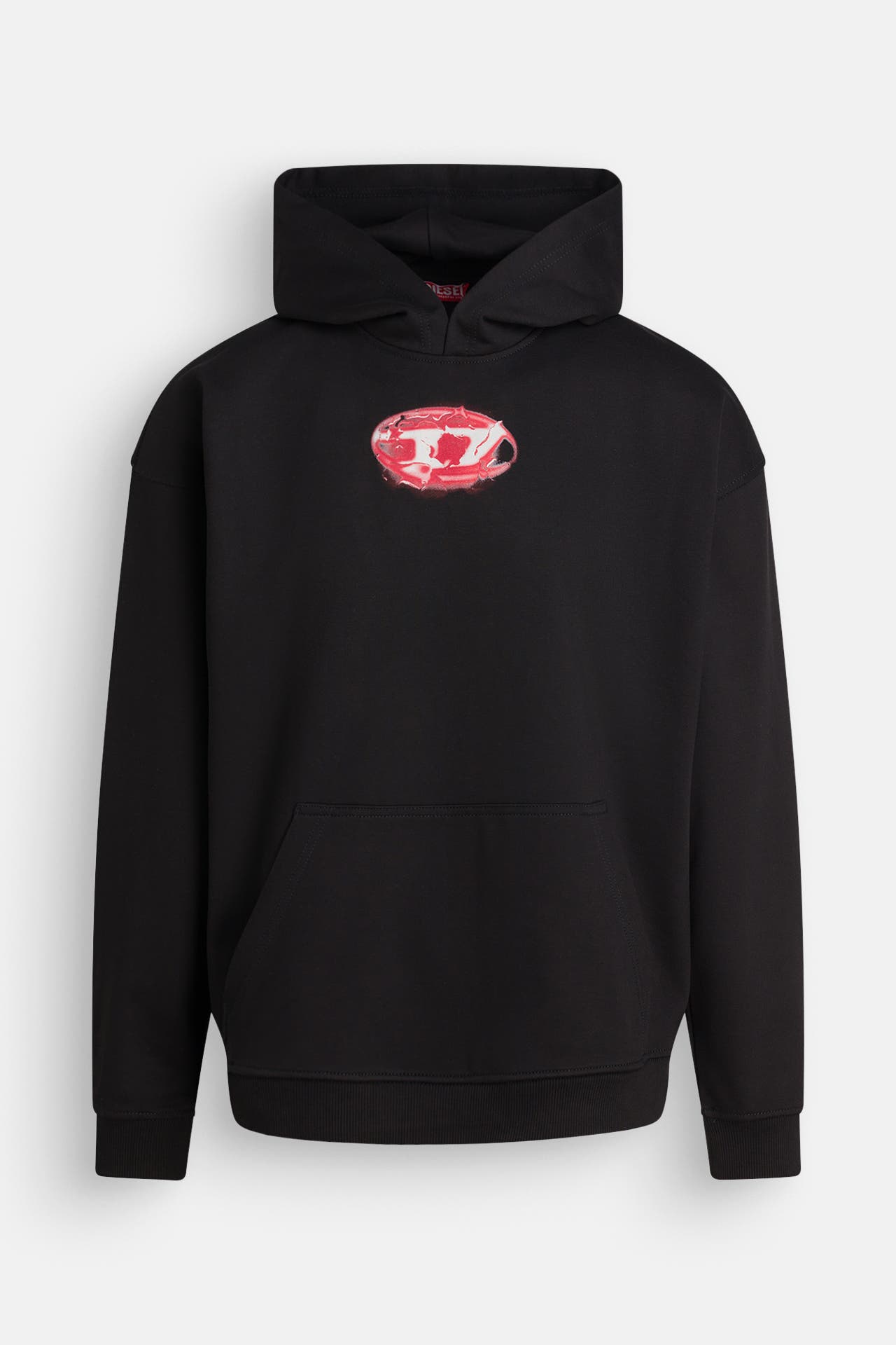 DIESEL Hoodie schwarz, Bild 1