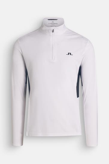 J.LINDEBERG SPORTSWEAR Midlayer 'Frank Pro Pack' weiß