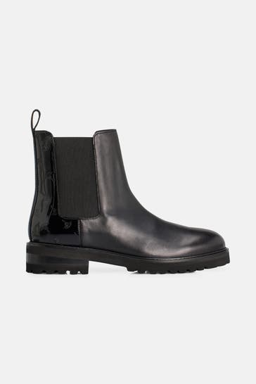 JOOP! Chelsea-Boots 'Lucido Misto' schwarz