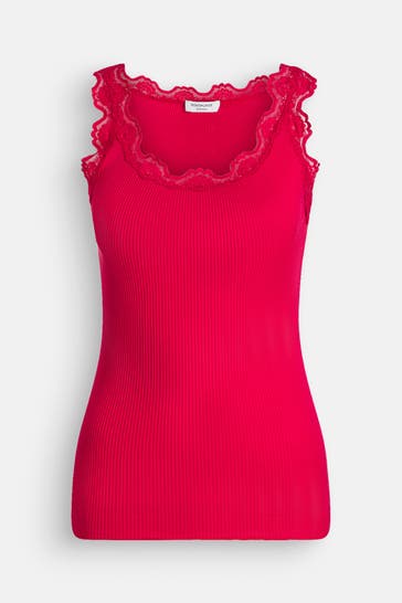 ROSEMUNDE Seidenmix-Top 'Babette' rot