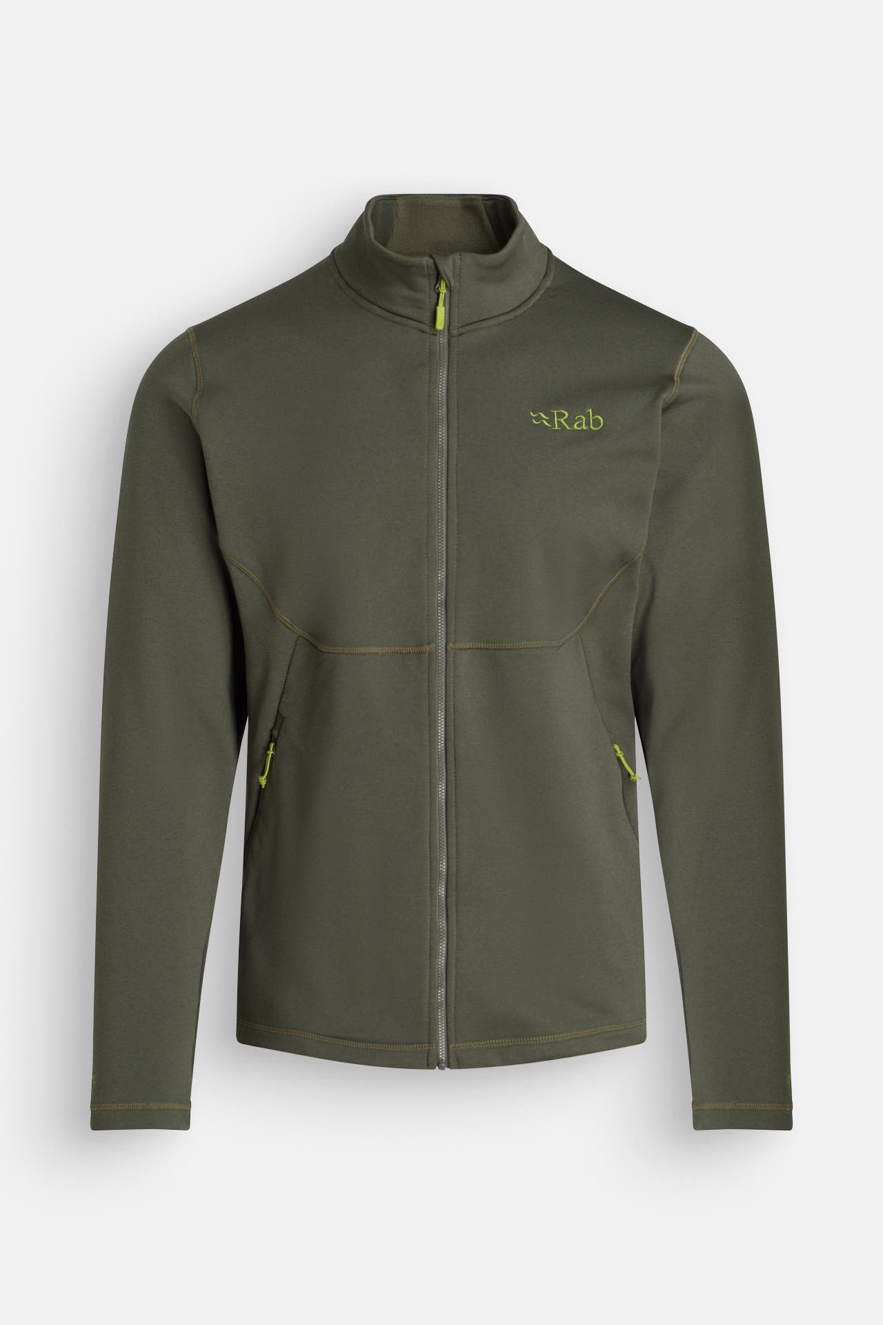 RAB Fleecejacke 'Geon' oliv, Bild 1