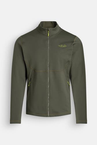 RAB Fleecejacke 'Geon' oliv