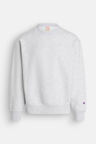 CHAMPION Sweatshirt hellgrau