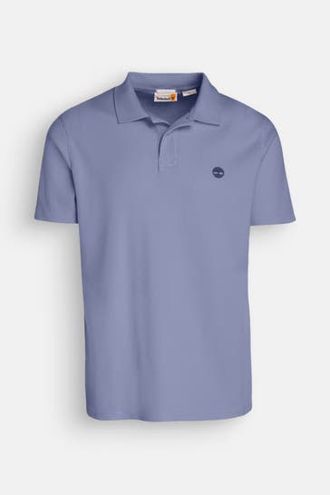 TIMBERLAND Polo-Shirt taubenblau