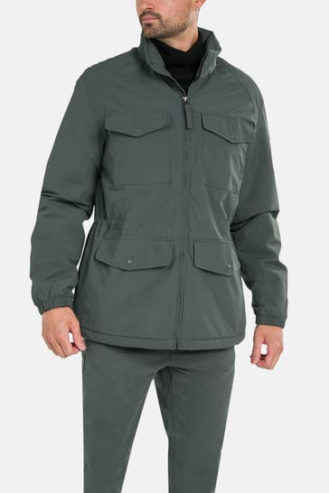 NAPAPIJRI Übergangsjacke 'Agram' graugrün