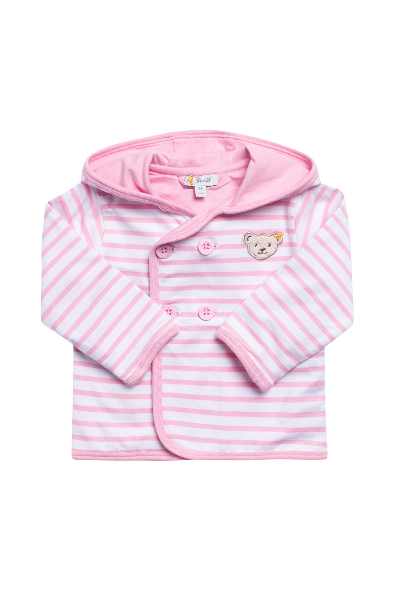 Steiff Sweatjacke Felpa, Blu Navy, 56 Bimbo