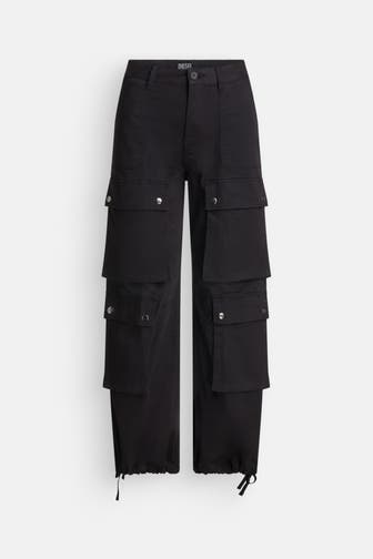 DIESEL Stoffhose schwarz