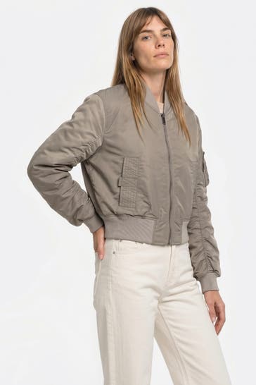 DIESEL Blouson steingrau