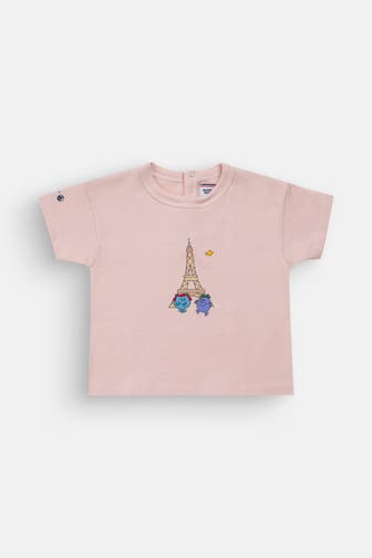 PETIT BATEAU T-Shirt rosa