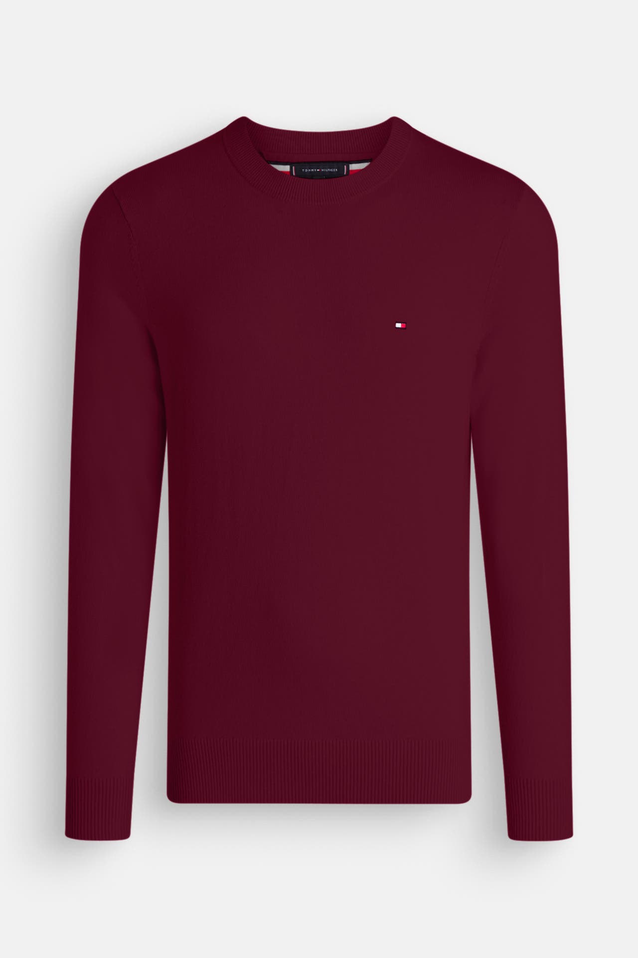 TOMMY HILFIGER Strickpullover bordeaux, Bild 1