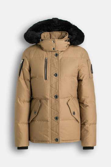 MOOSE KNUCKLES Daunenjacke '3Q LDS' hellbraun