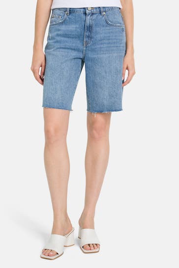 RIANI Jeansshorts dunkelblau