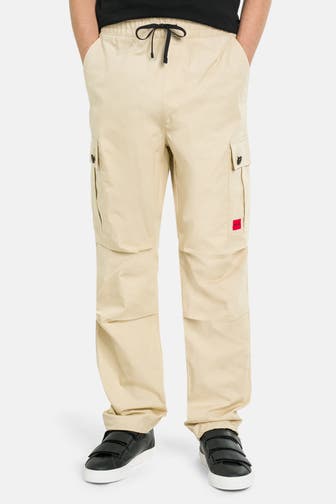 HUGO Cargohose 'Garlo' vanille