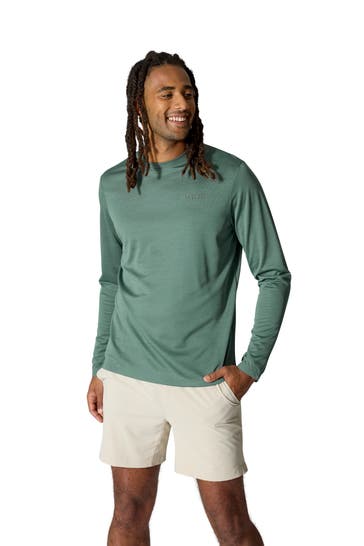 RAB Longsleeve 'Staden' meergrün