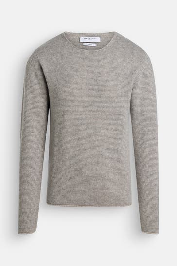 DANIELE FIESOLI Wollmix-Pullover grau