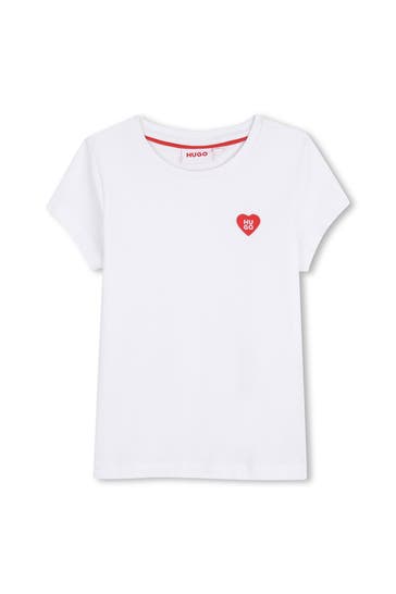 HUGO T-Shirt weiß