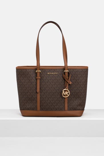 MICHAEL MICHAEL KORS Handtasche 'Jet Set Travel' gemustert
