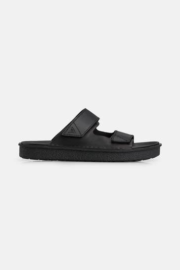 CLARKS Slipper 'Litton' schwarz