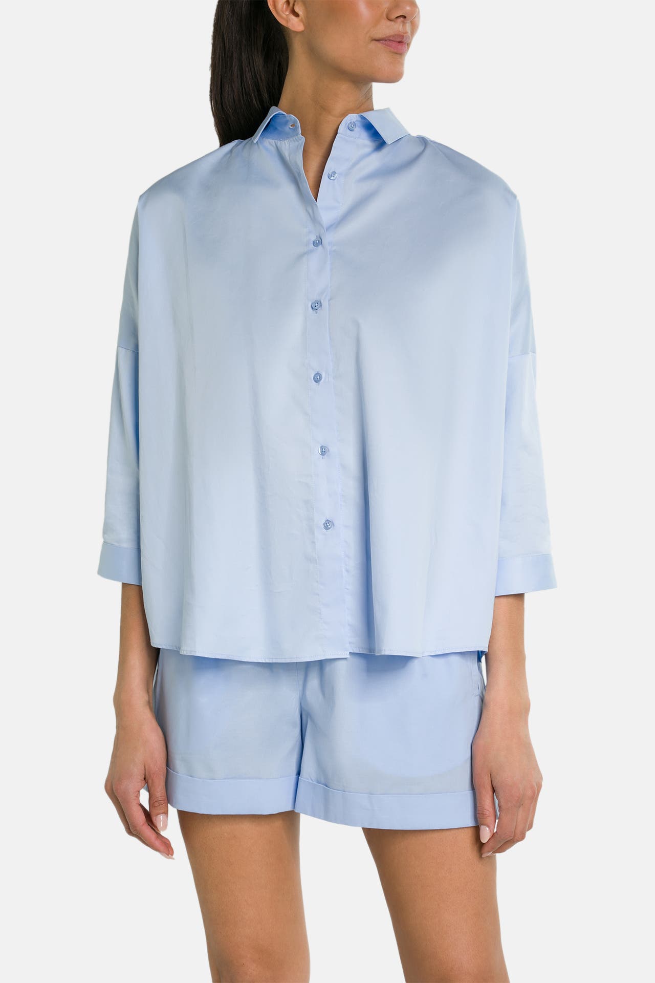 RICH & ROYAL Hemdbluse hellblau, Bild 1