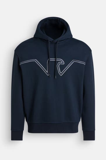 EMPORIO ARMANI Hoodie navy