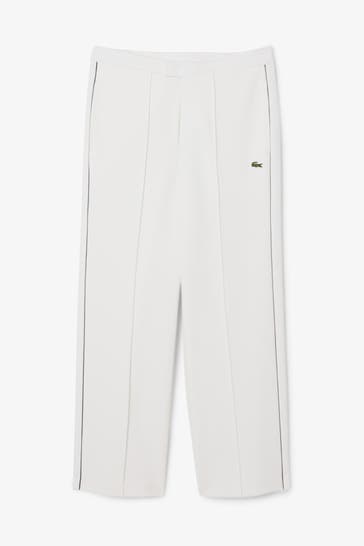 LACOSTE Stoffhose weiß