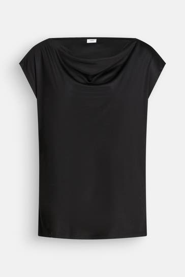 S.OLIVER BLACK LABEL Blusenshirt schwarz 
