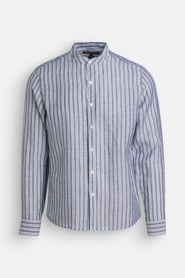 MICHAEL KORS - Leinenmix-Hemd Slim Fit