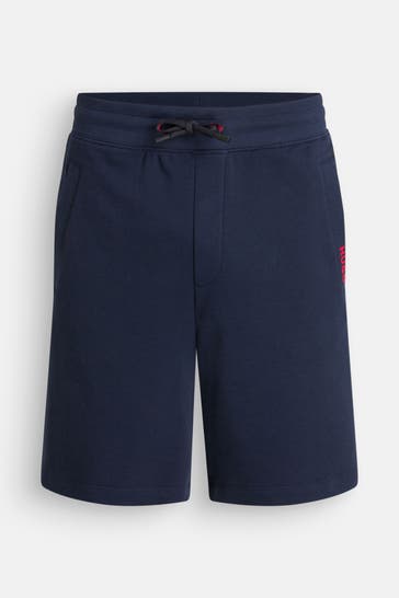 HUGO Sweatshorts marine