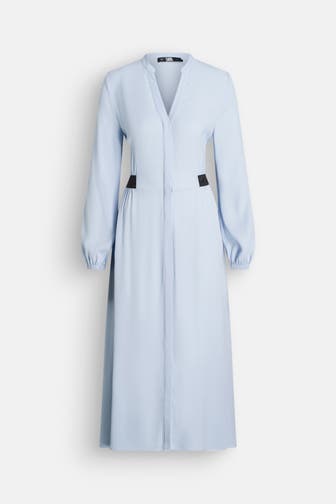 KARL LAGERFELD Maxikleid 'Ceremony' hellblau