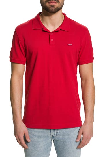 LEVI'S® Polo-Shirt rot
