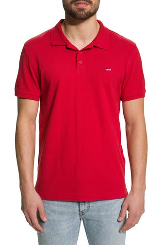 LEVI'S® Polo-Shirt rot