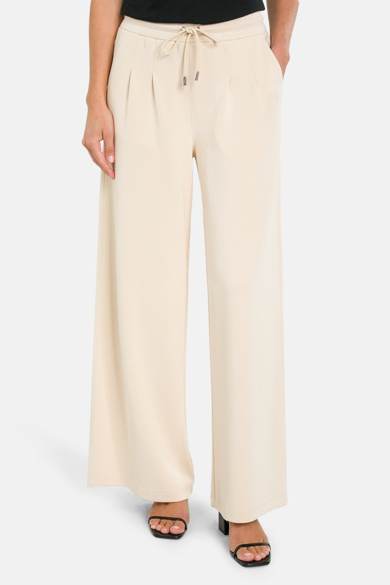 BOSS Yoga-Joggpants 'Esrah' Creme, Bild 1
