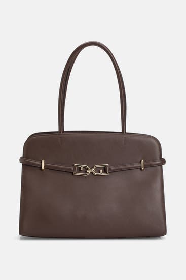 FURLA - Handtasche 'Meti' dunkelbraun