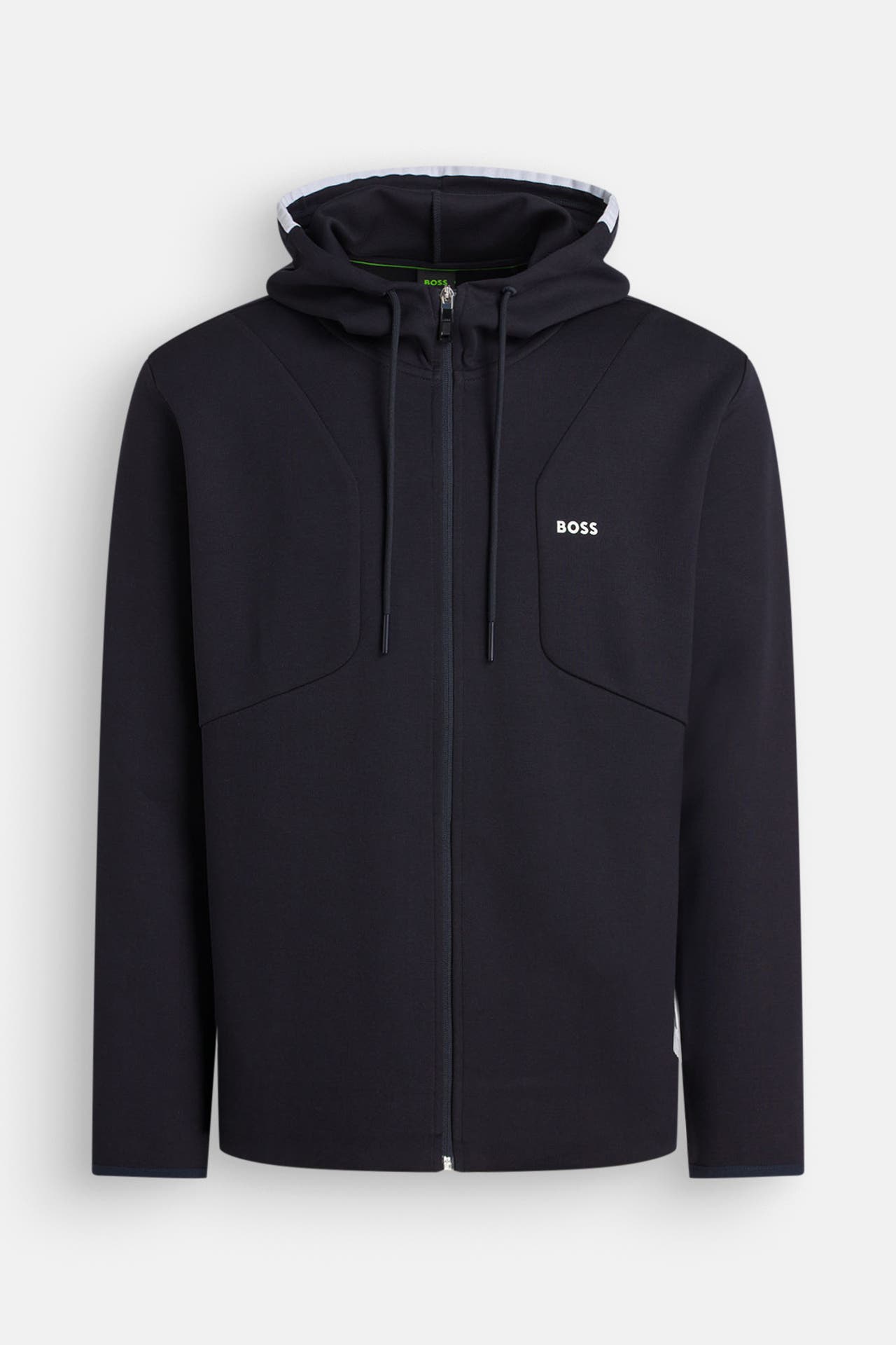 BOSS Sweatjacke 'Saggy' schwarz, Bild 1