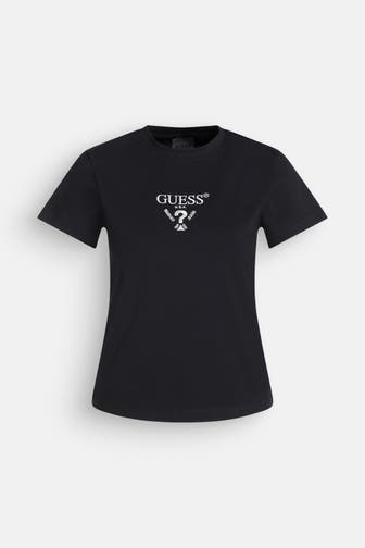 GUESS T-Shirt schwarz