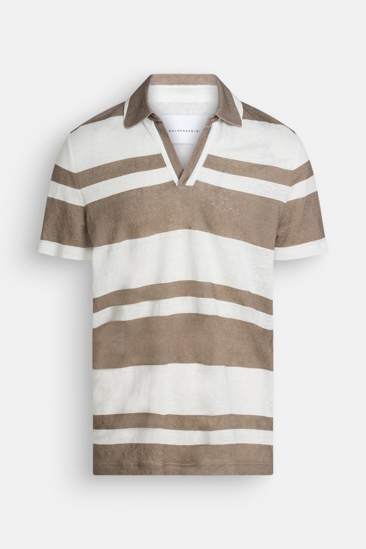 BALDESSARINI Leinen Polo-Shirt gestreift, Bild 1