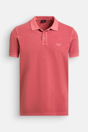 JOOP! JEANS Polo-Shirt 'Ambrosio' ziegelrot