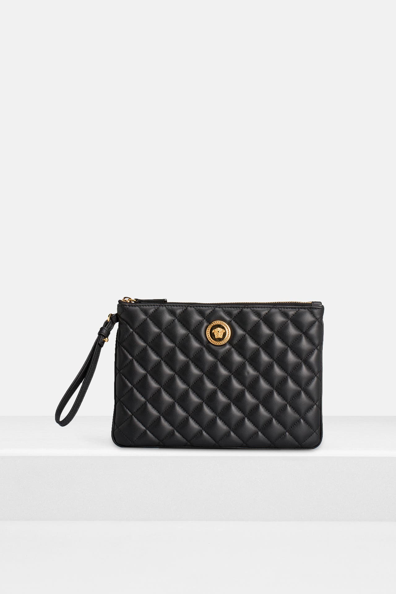 VERSACE Clutch schwarz, Bild 1