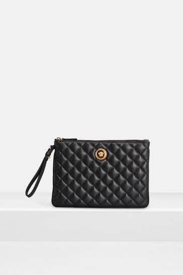 VERSACE Clutch schwarz