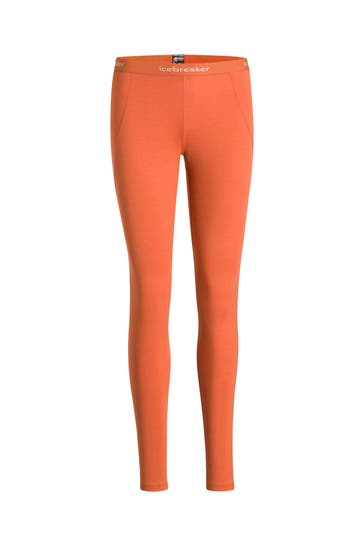 ICEBREAKER Thermo-Leggings '260 Zone' orange