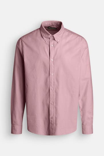 MARC O'POLO DENIM Casual-Hemd dunkelrosa