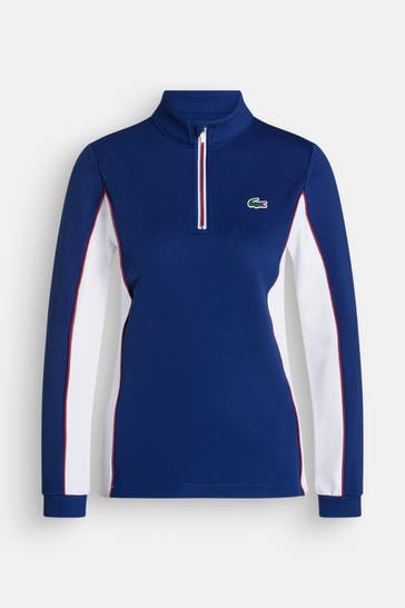 LACOSTE Longsleeve dunkelblau