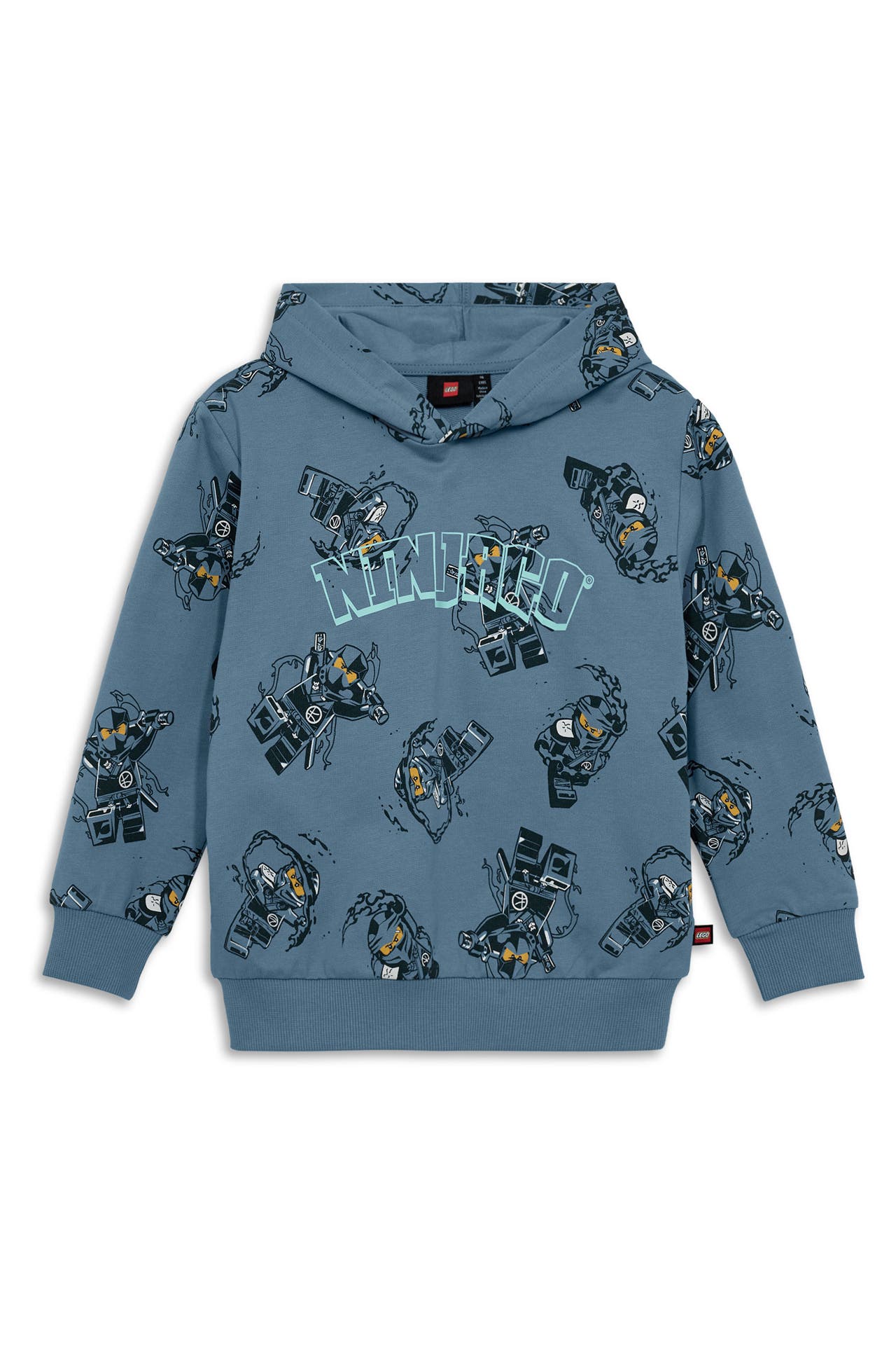LEGO WEAR Hoodie 'LWSaku' graublau, Bild 1