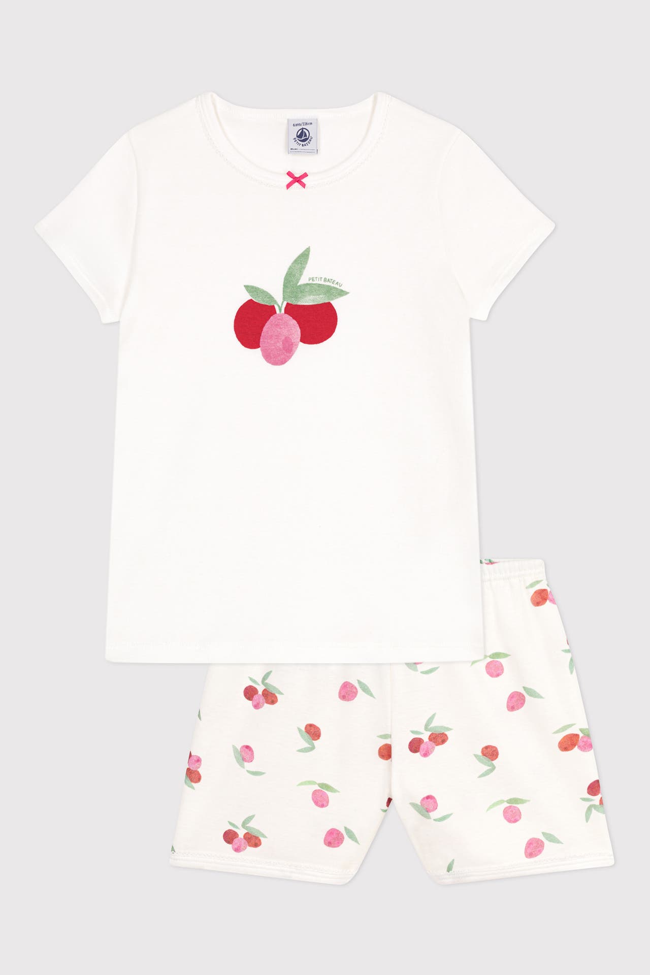 PETIT BATEAU Pyjama-Set gemustert, Bild 1