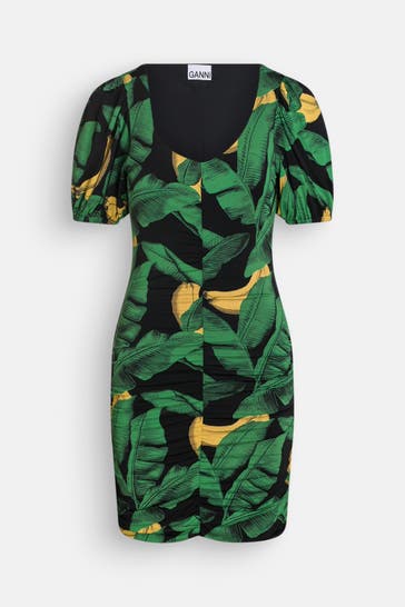 GANNI Kleid gemustert