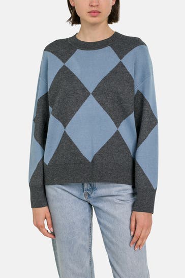 MARC O'POLO DENIM Strickpullover gemustert