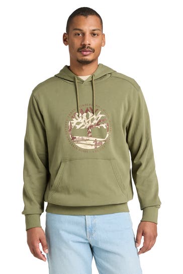 TIMBERLAND Hoodie graugrün