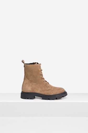 STEVE MADDEN Schnürstiefeletten 'Rhonda' braun