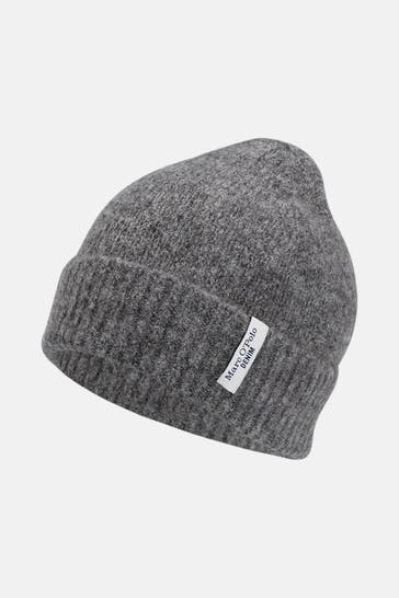 MARC O'POLO DENIM Mütze grau