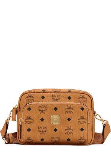 MCM - Umhängetasche braun gemustert